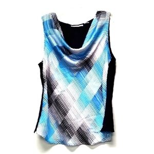 Sag Harbor women's Tank sleeveless blouse Size: L